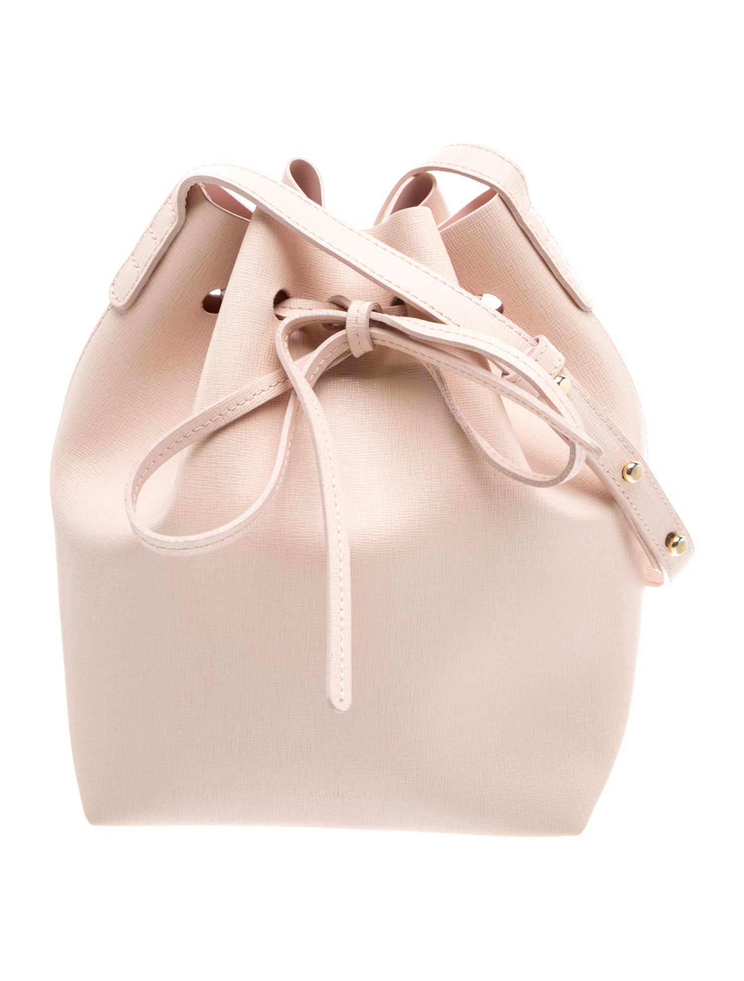 Leather Bucket Bag