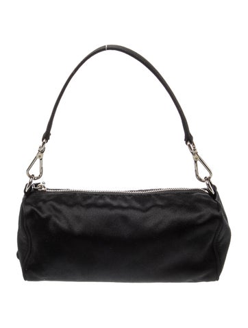 Tessuto Nylon Top Handle Bag