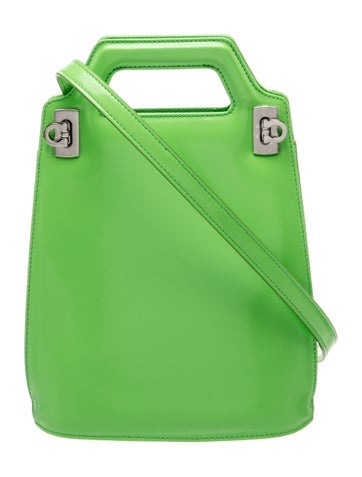 Leather Top Handle Bag