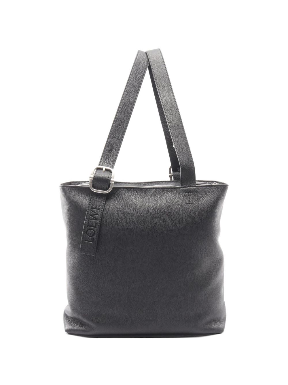 2020s Loop buckled leather shoulder bag