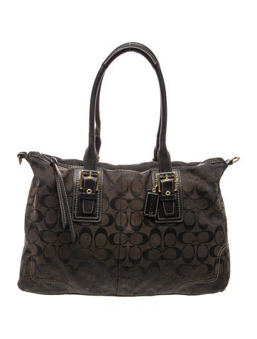 Canvas Top Handle Bag