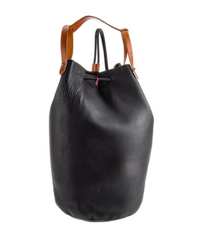 Jil Sander Sander Leather Bucket Bag