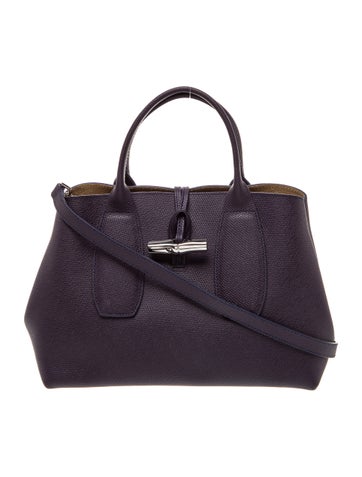 Leather Top Handle Bag