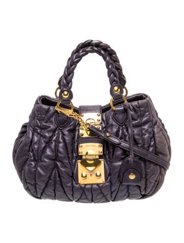 Leather Top Handle Bag