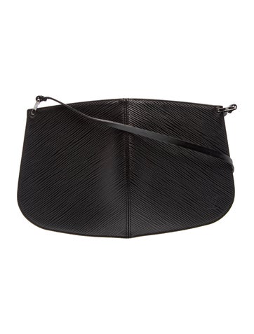 Epi Leather Pochette Demi-Lune Vintage