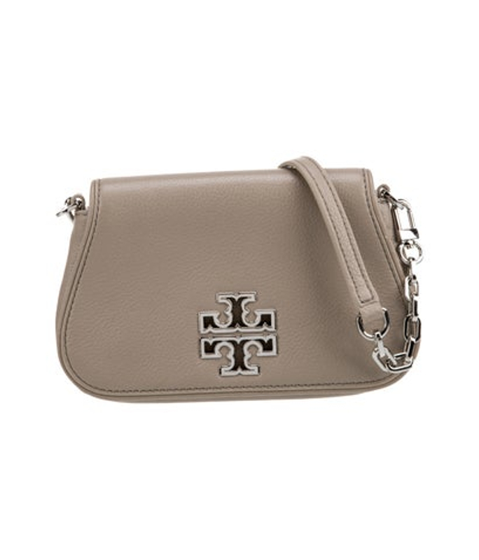 Tory Burch Burch Leather Crossbody Bag