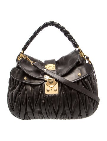 Leather Top Handle Bag