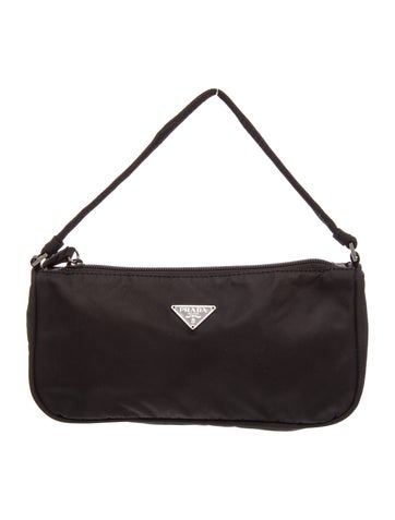 Tessuto Nylon Top Handle Bag