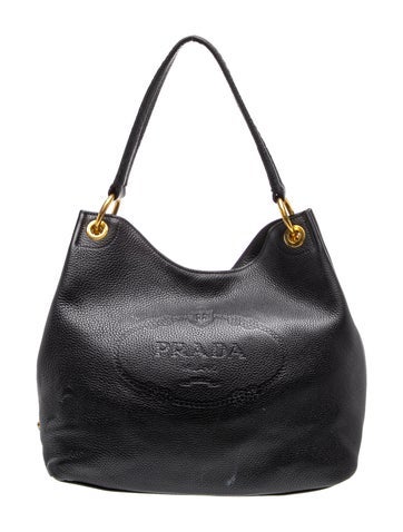 Prada Vitello Daino Leather Shoulder Bag