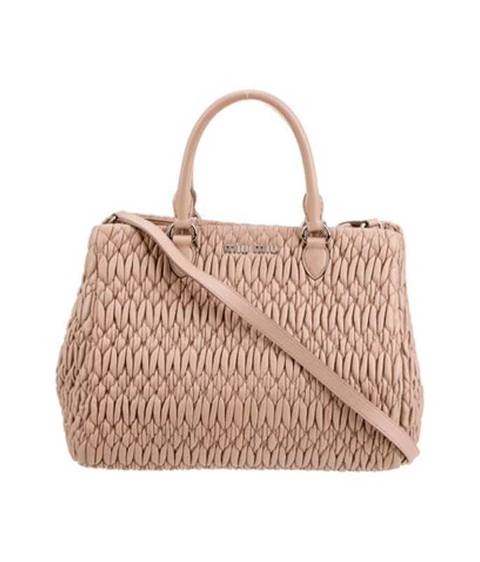 Miu Miu Miu Leather Shoulder Bag