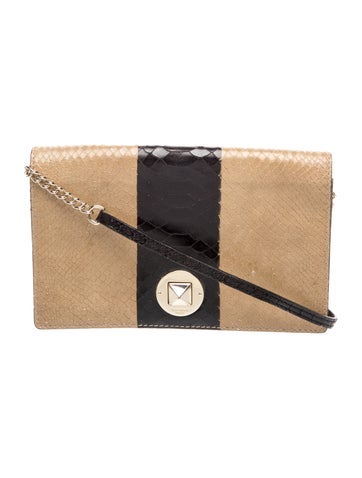 Kate Spade Embossed Leather Shoulder Bag Vintage