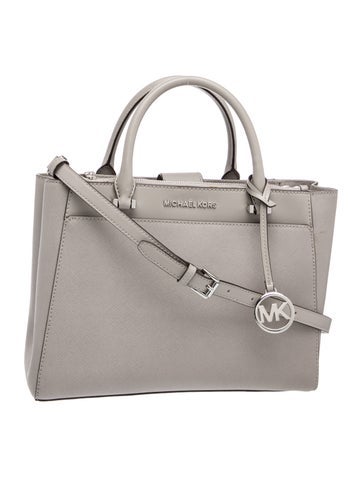 Saffiano Leather Top Handle Bag