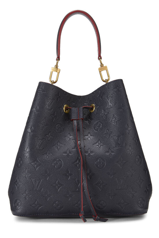 Louis Vuitton Navy Monogram Empreinte Neo Noé