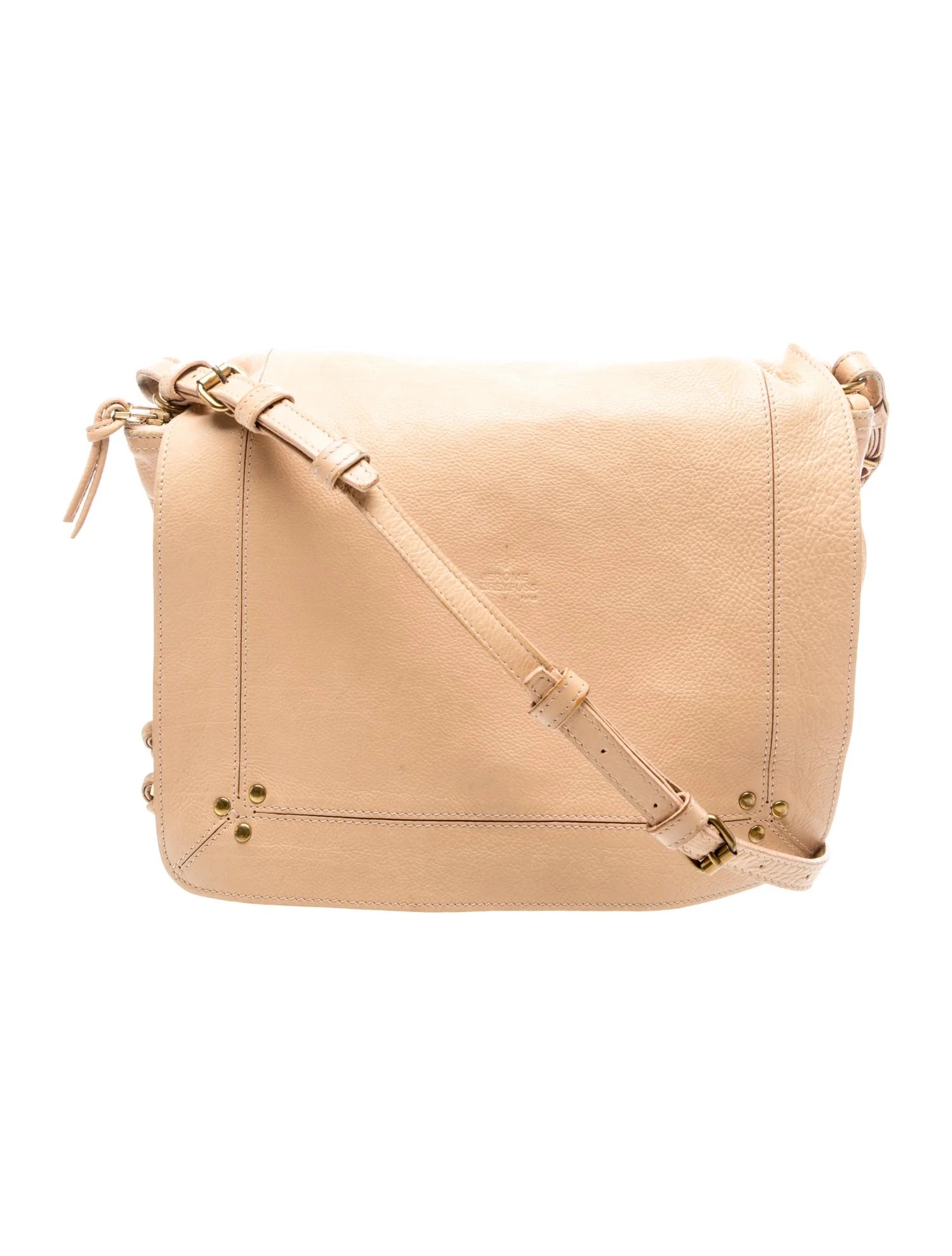 Jerome Dreyfuss Leather Crossbody Bag Vintage