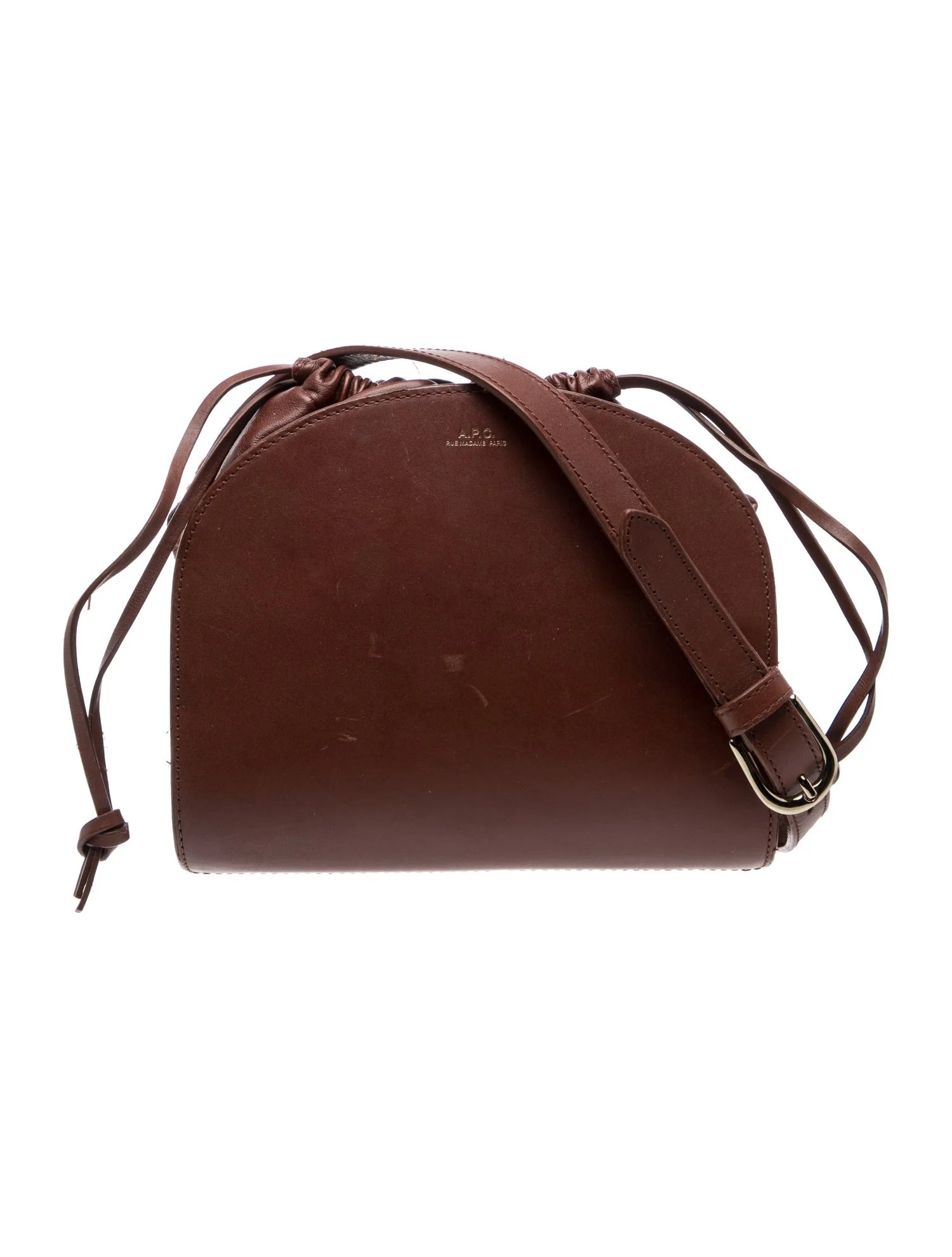 A.P.C. Leather Crossbody Bag