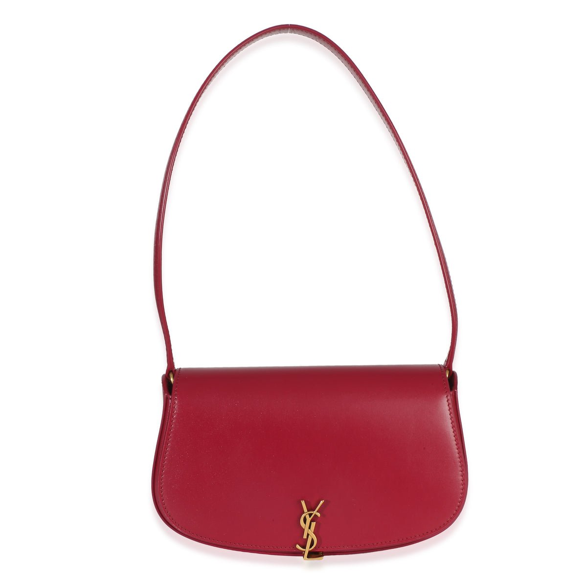 Cherry Jam Box Calfskin Mini Voltaire Shoulder Bag