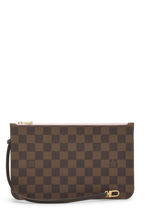 Louis Vuitton Damier Ebene Neverfull Pouch