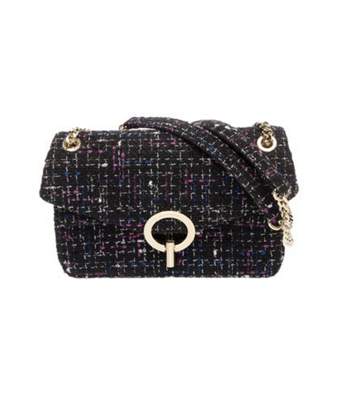Sandro Tweed Shoulder Bag