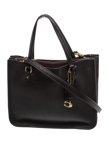 Leather Top Handle Bag
