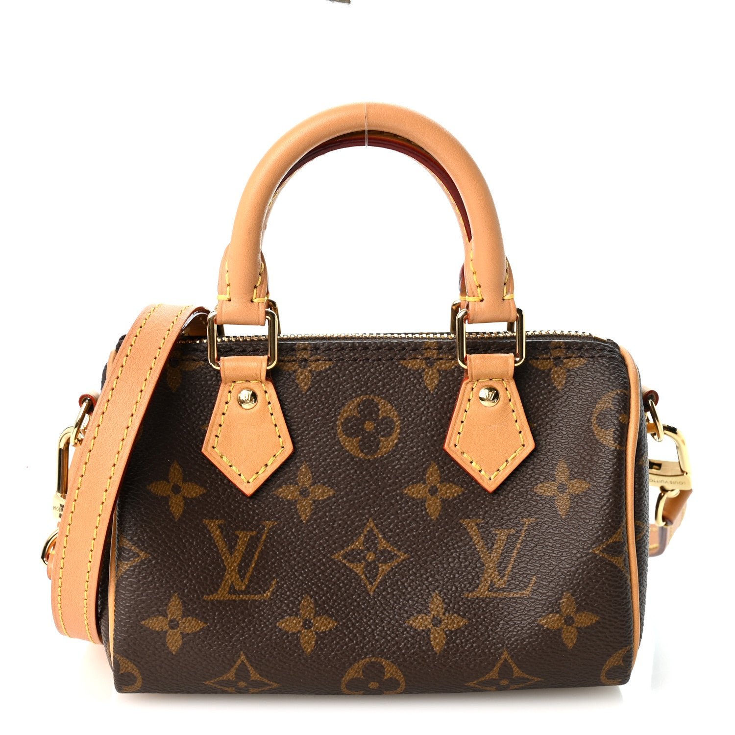 Louis Vuitton Monogram Nano Speedy Bandouliere