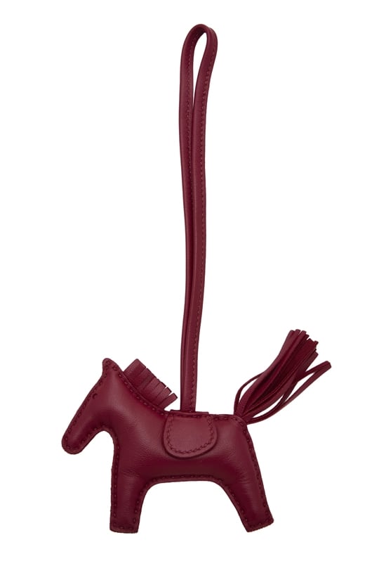 Rubis Milo Leather Rodeo Bag Charm PM