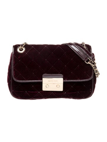 Michael Kors Velvet Crossbody Bag