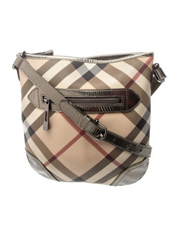 Super Nova Check Crossbody Bag