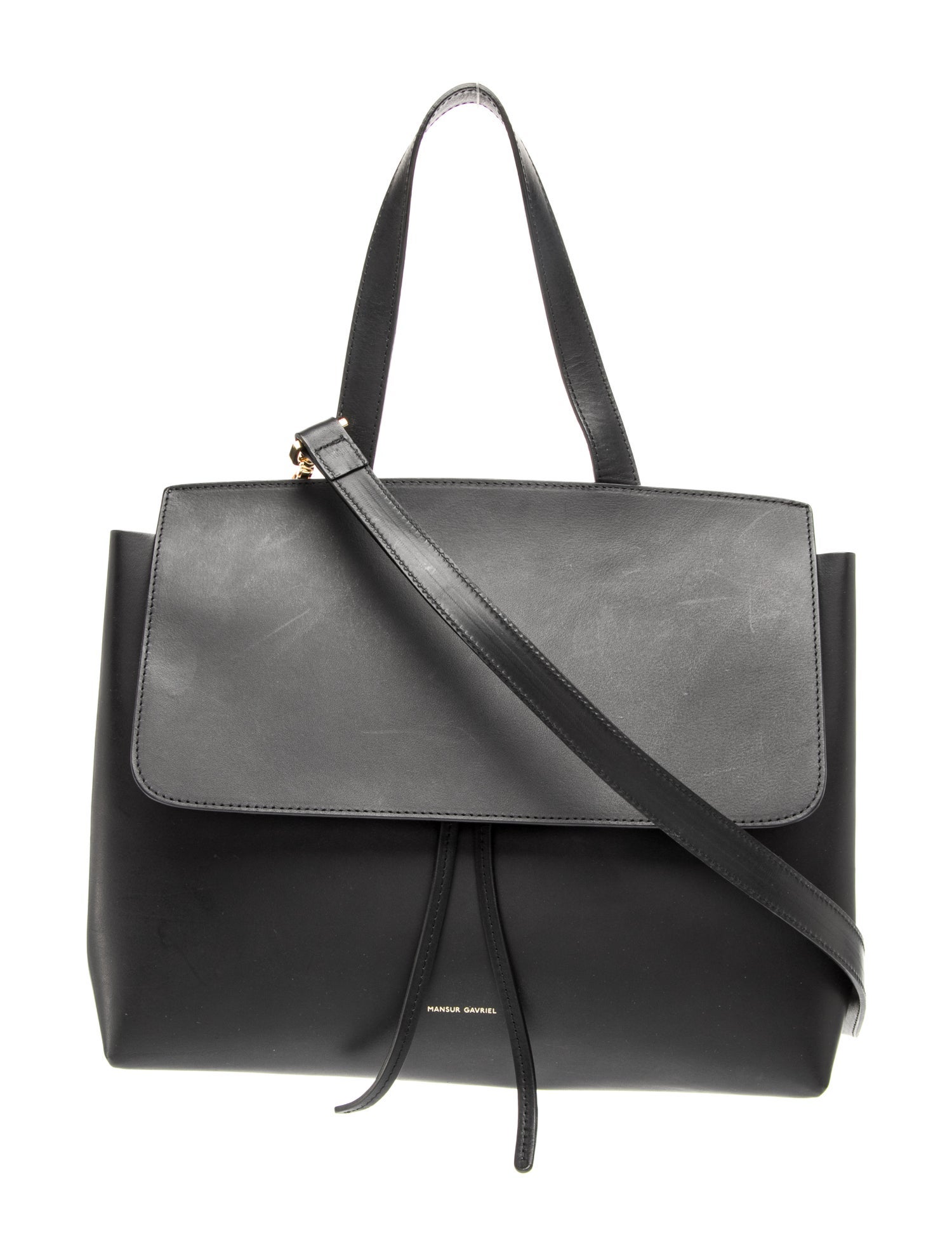 Leather Top Handle Bag