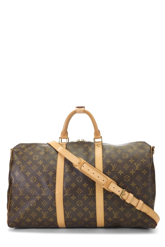 Louis Vuitton Monogram Canvas Keepall Bandouliere 50