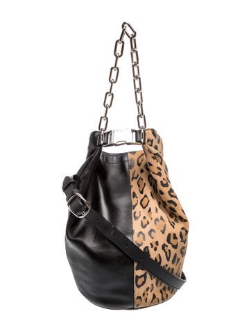 Leather Bucket Bag