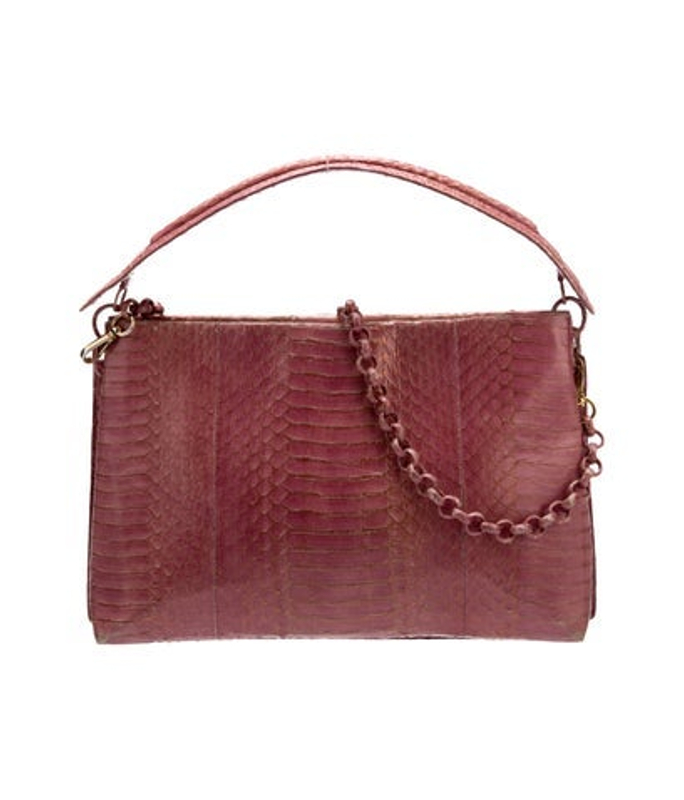 Nancy Gonzalez Gonzalez Snakeskin Crossbody Bag
