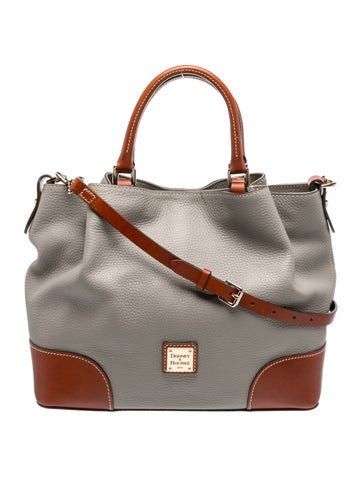Leather Top Handle Bag