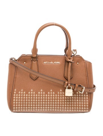 Michael Kors Leather Top Handle Bag