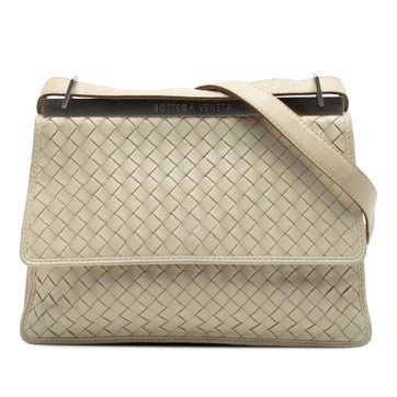 Alligator Nappa Intrecciato Frame Crossbody