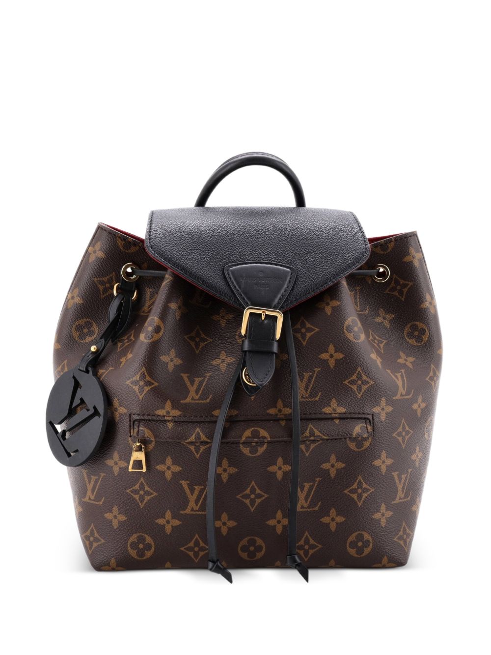Montsouris NM Monogram Canvas with Leather PM backpack