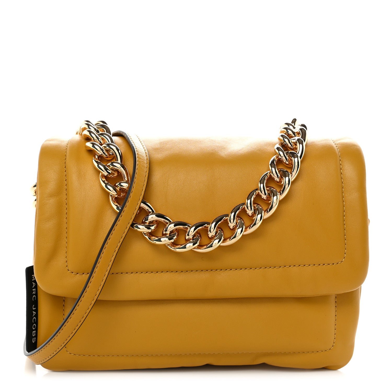 Marc Jacobs Lambskin The Pillow Bag Golden Spice