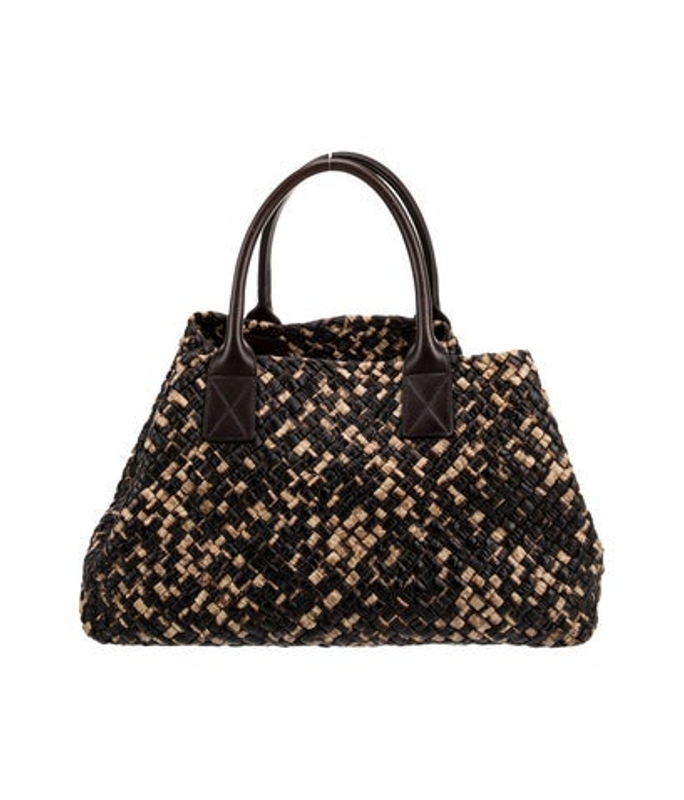 Bottega Veneta Veneta Intrecciato Cabat Medium Vintage