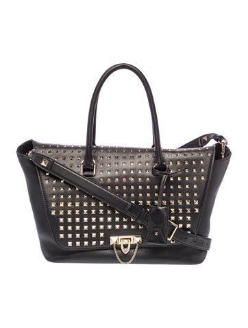Leather Top Handle Bag