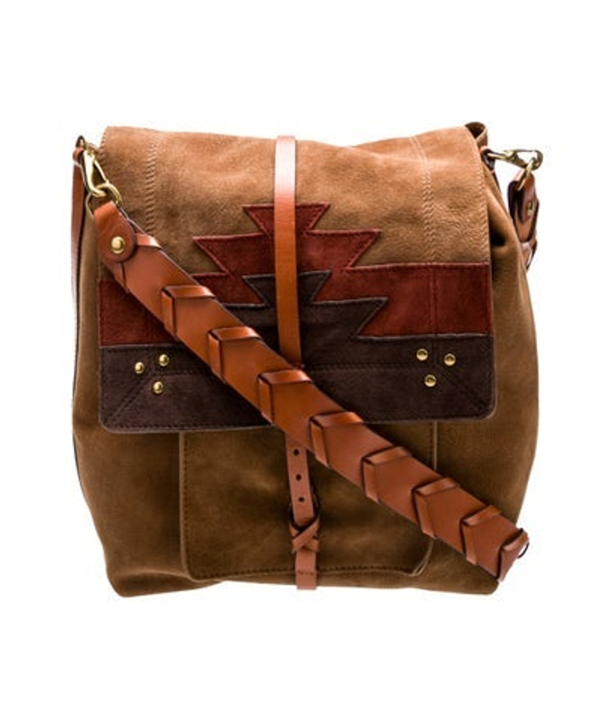 Jerome Dreyfuss Dreyfuss Suede Shoulder Bag