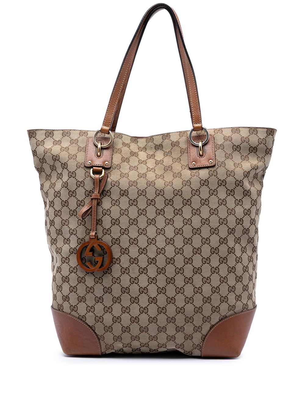 2000-2015 Large GG Canvas GG Charm tote bag