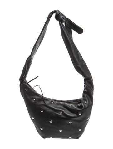 Maje Leather Shoulder Bag
