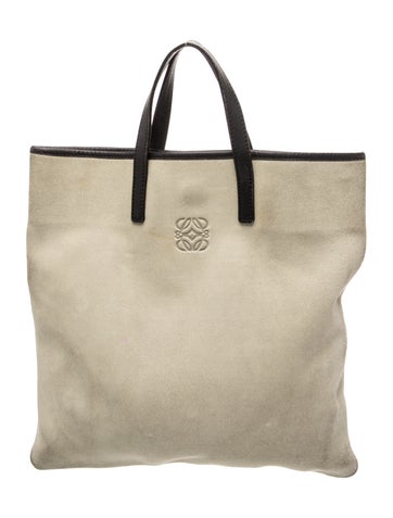 Suede Top Handle Bag