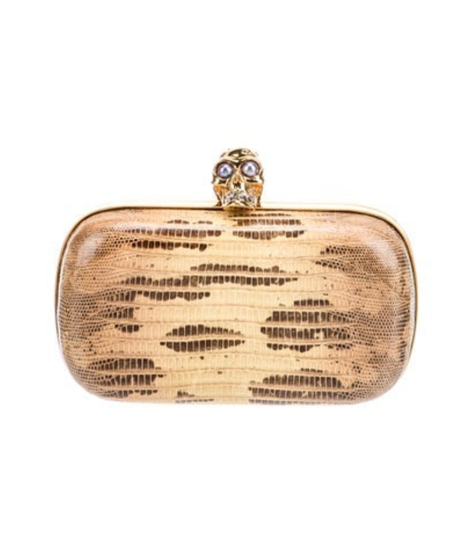 Alexander McQueen Mcqueen Skull Minaudiere
