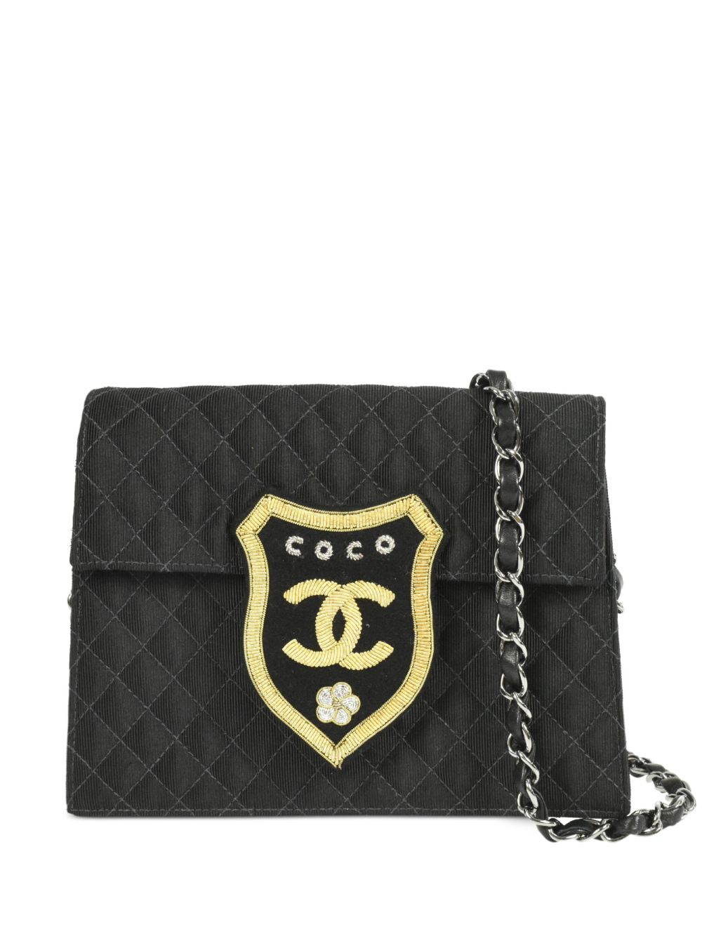 2004-2005 Coat of Arms patch flap shoulder bag