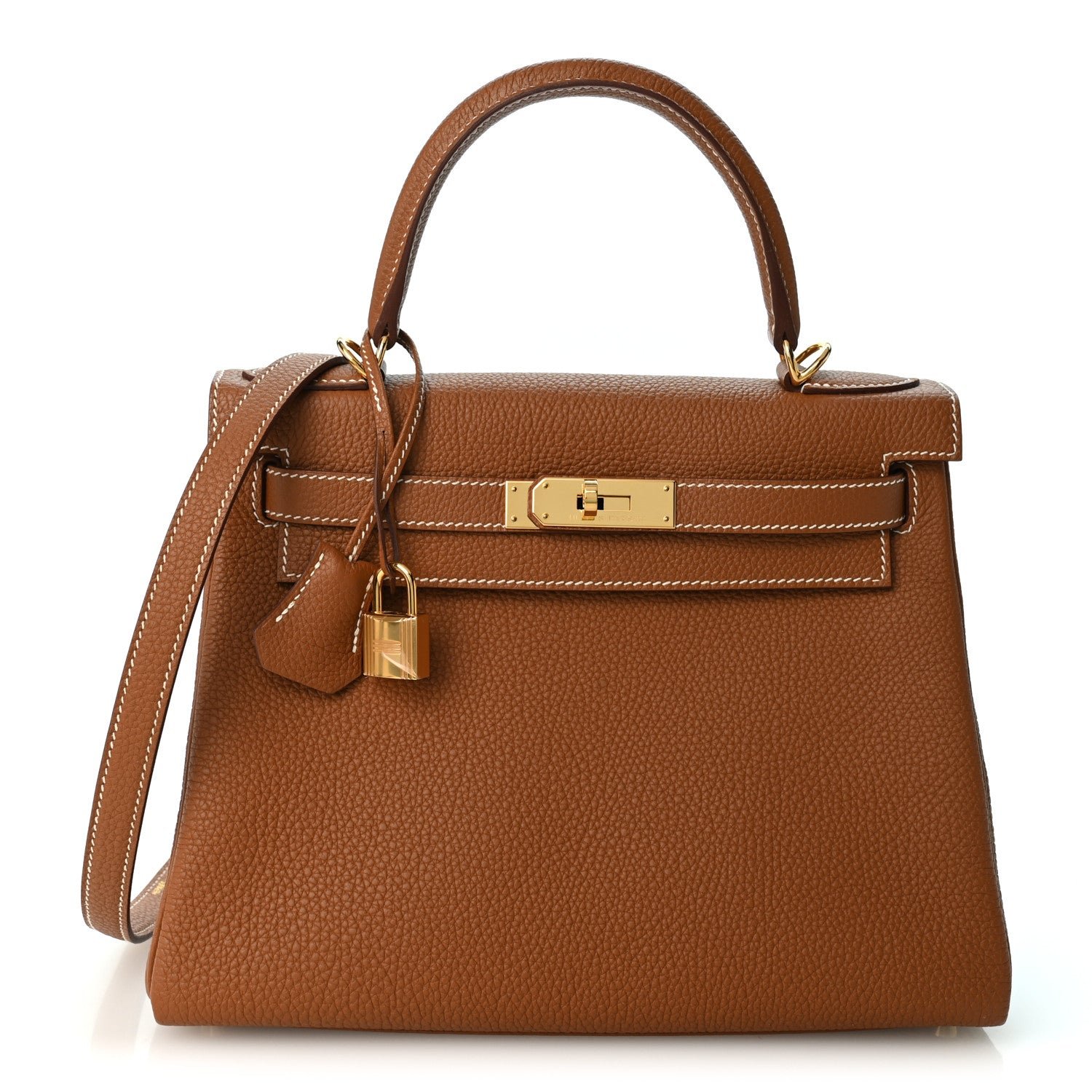 Hermes Togo Kelly Retourne 28 Gold