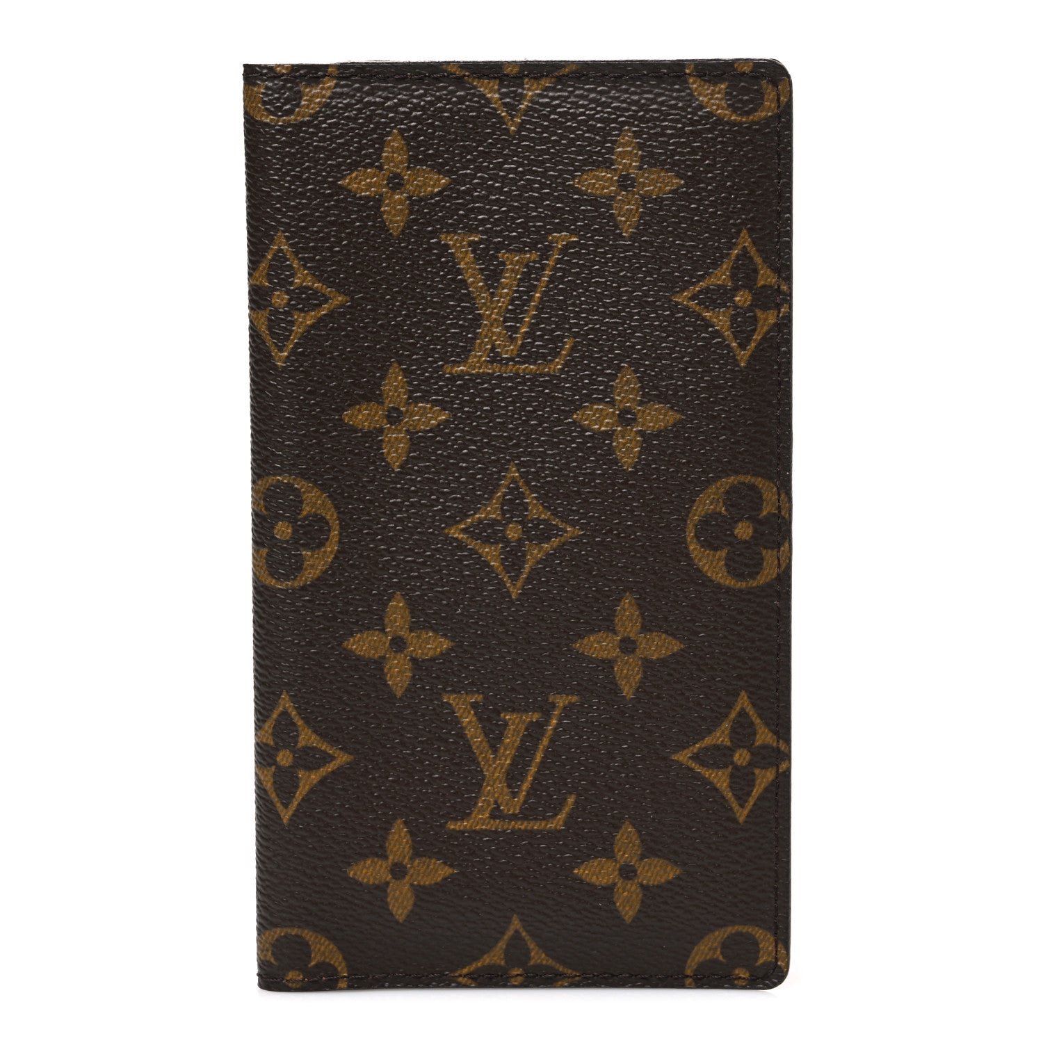 Louis Vuitton Monogram Checkbook Holder Case Wallet