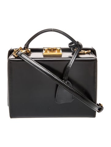 Leather Top Handle Bag