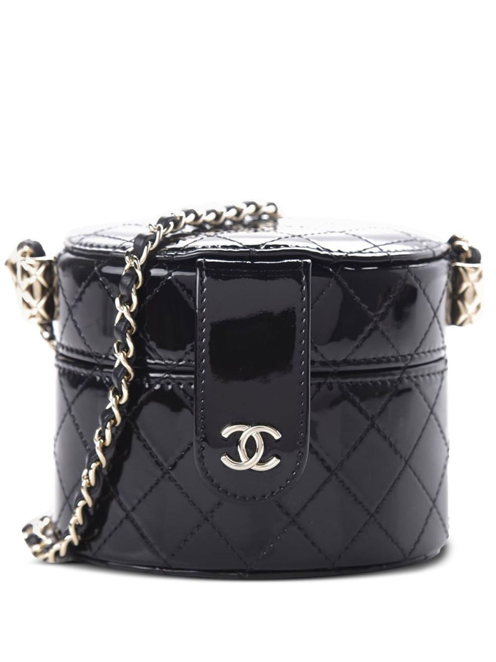 mini jewellery-box crossbody bag