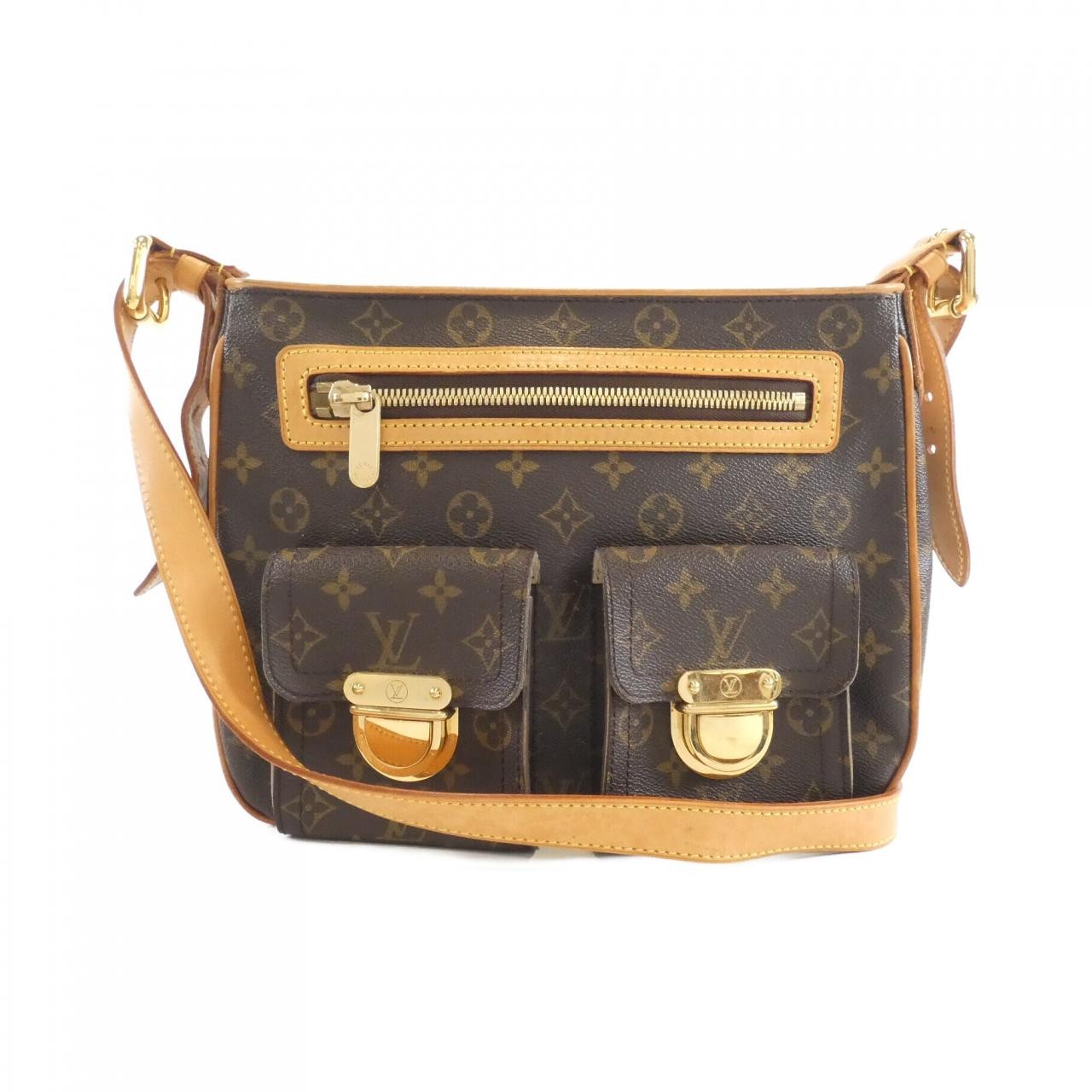 Louis Vuitton Monogram Hudson GM M40045 Shoulder Bag