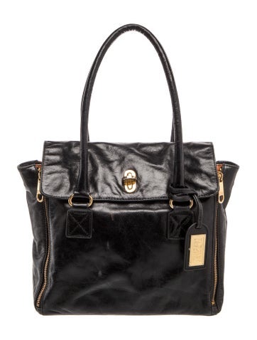 Badgley Mischka Leather Shoulder Bag